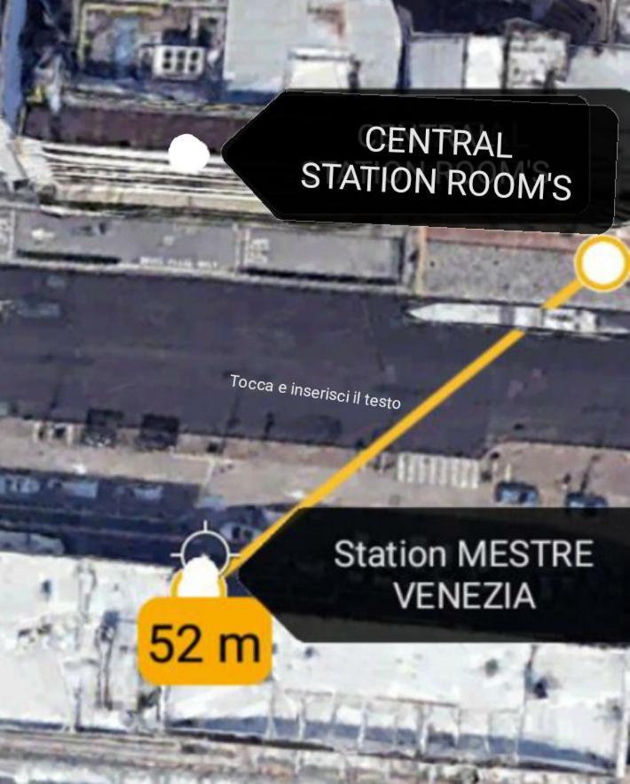 Central Station Rooms Mestre Exterior foto